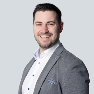 Mitarbeiter Lukas Rauscher